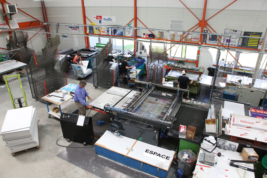 AUTOCOLLANT PUBLICITAIRE