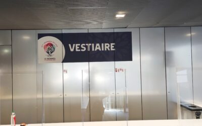 Signalétique temporaire : marquage au sol, orientation